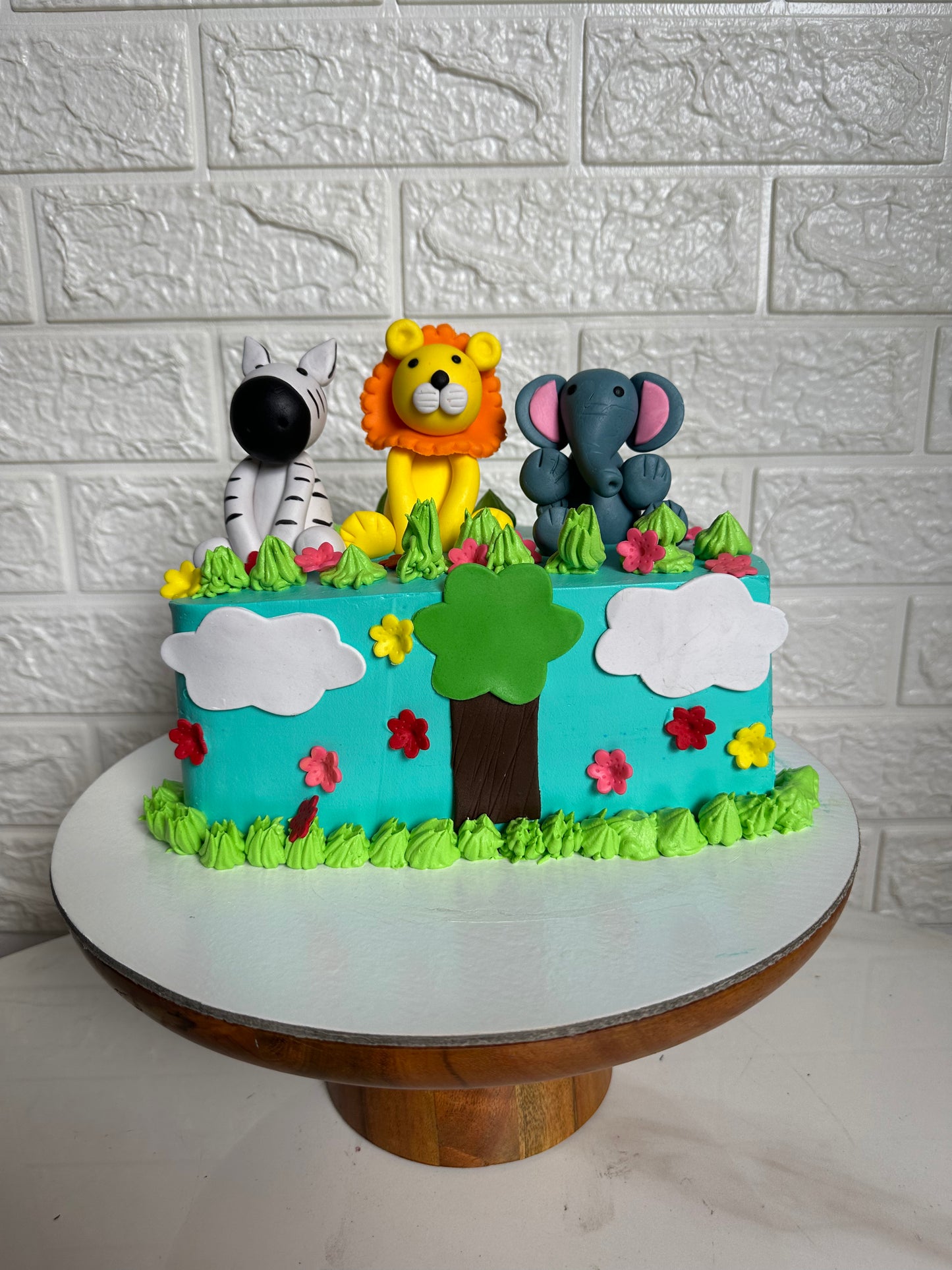 Jungle Semi Cake