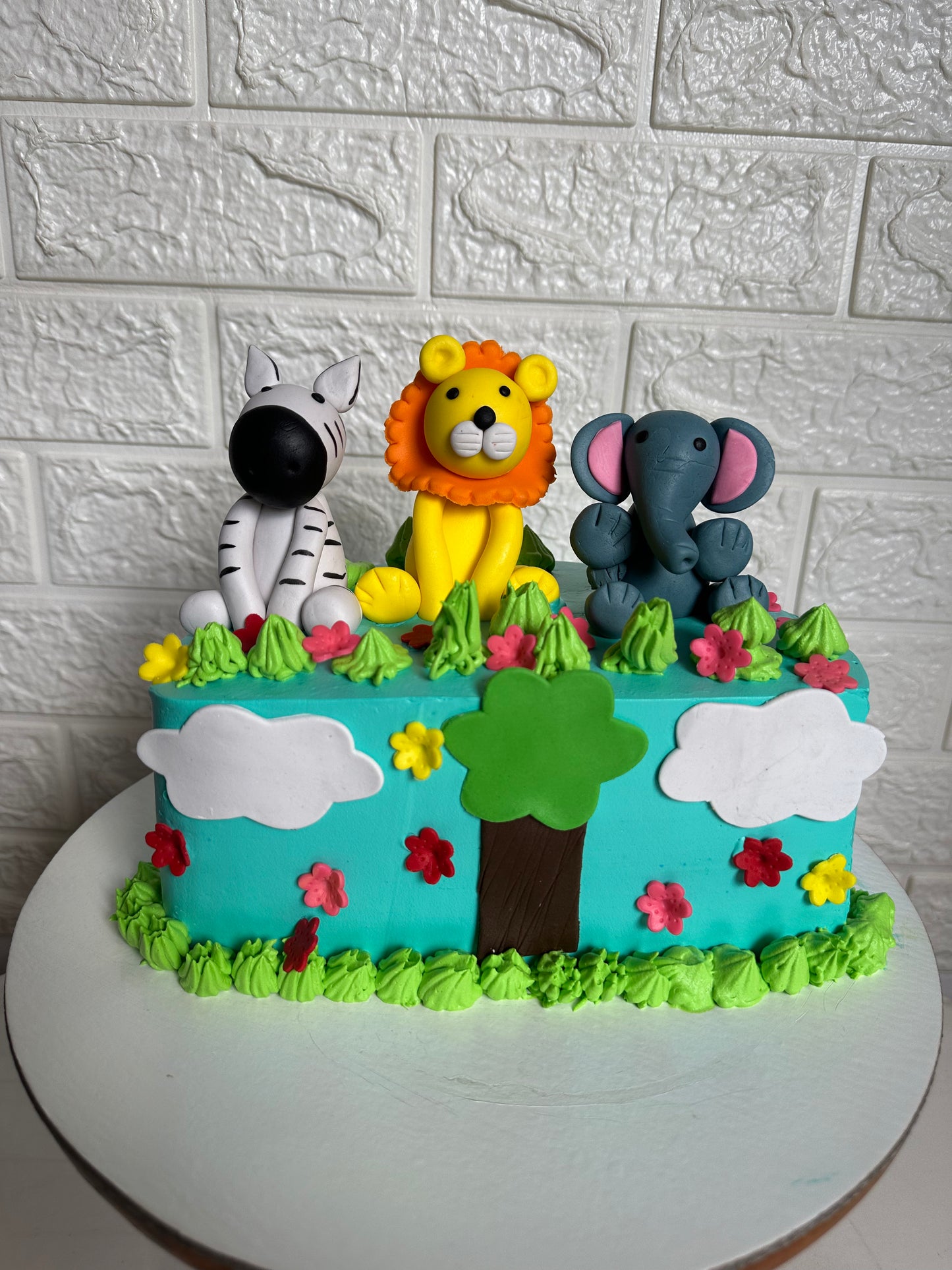 Jungle Semi Cake