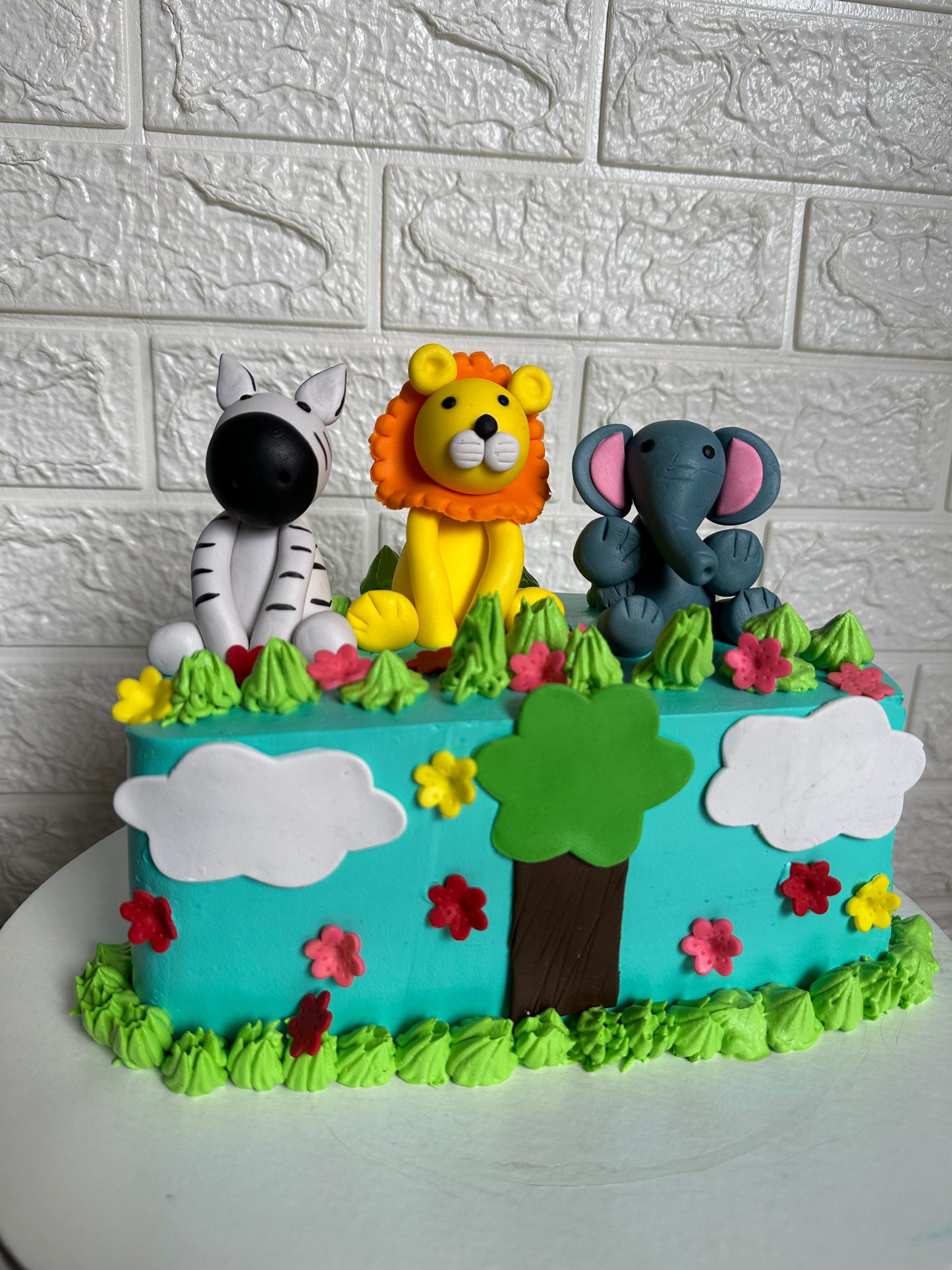 Jungle Semi Cake