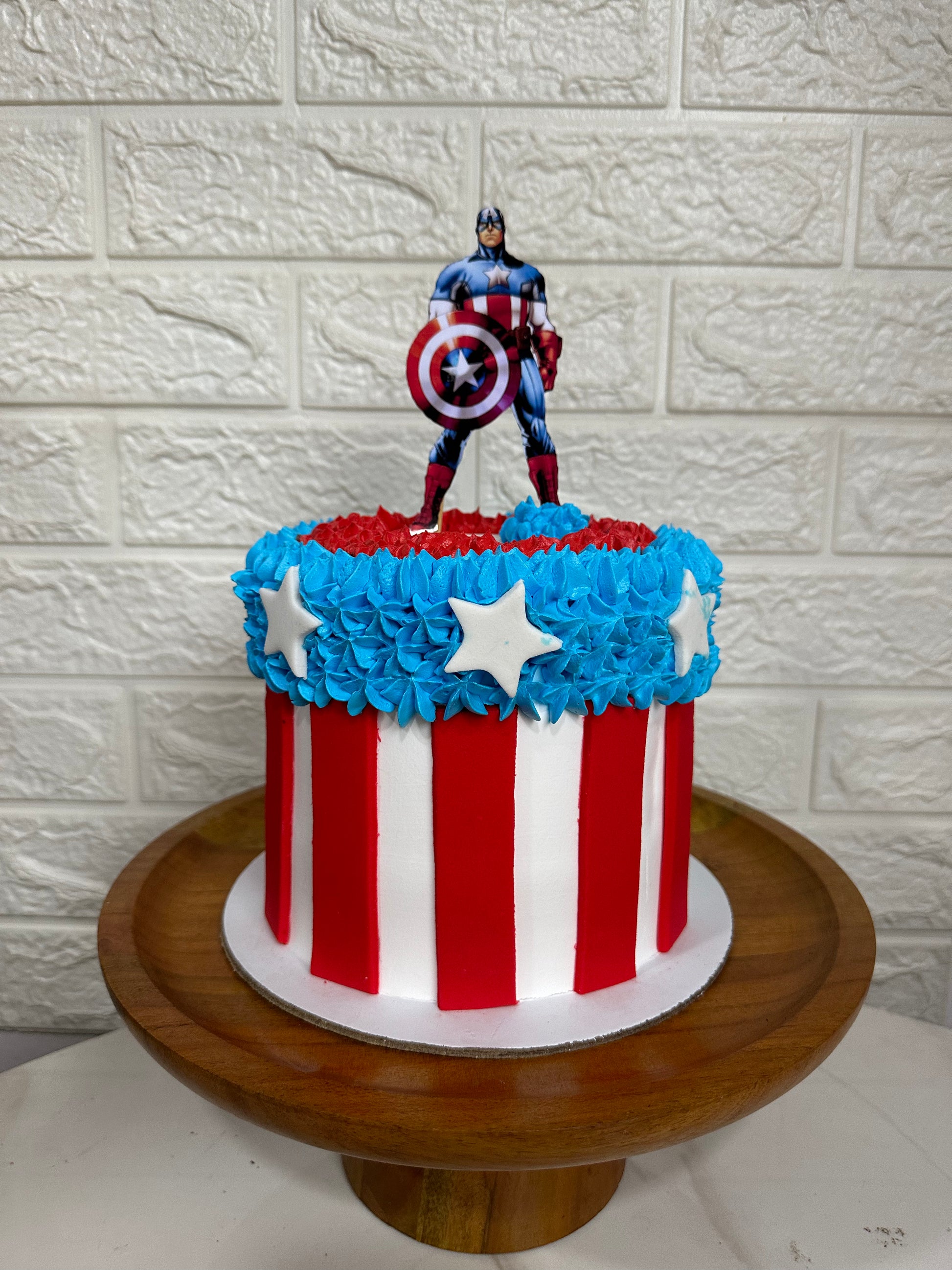 Captain America Cake online - Birthday Bumps